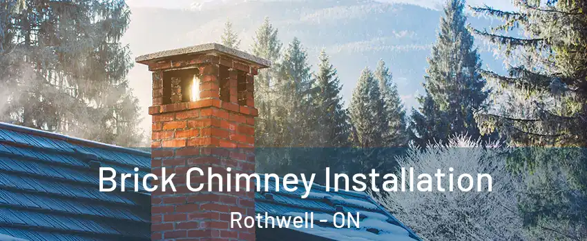  Brick Chimney Installation Rothwell - ON