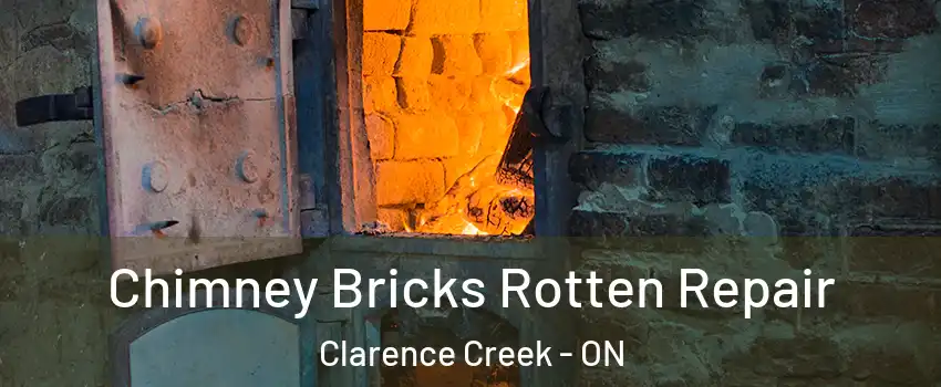  Chimney Bricks Rotten Repair Clarence Creek - ON