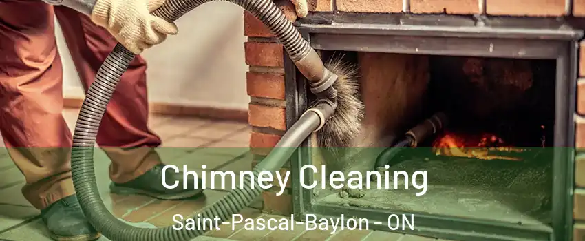  Chimney Cleaning Saint-Pascal-Baylon - ON