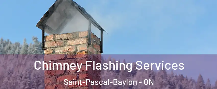 Chimney Flashing Services Saint-Pascal-Baylon - ON