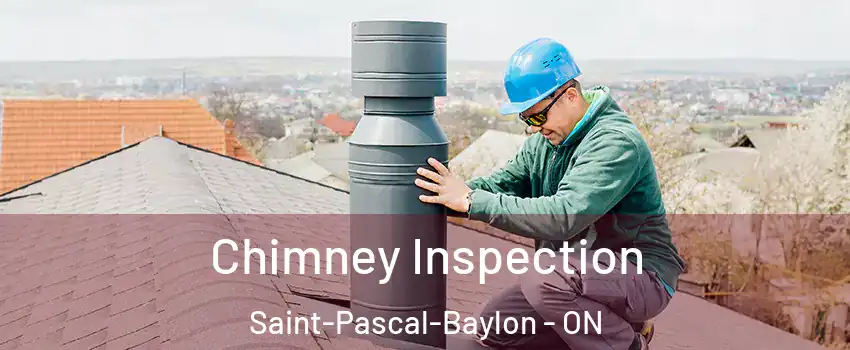  Chimney Inspection Saint-Pascal-Baylon - ON