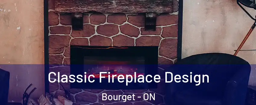  Classic Fireplace Design Bourget - ON