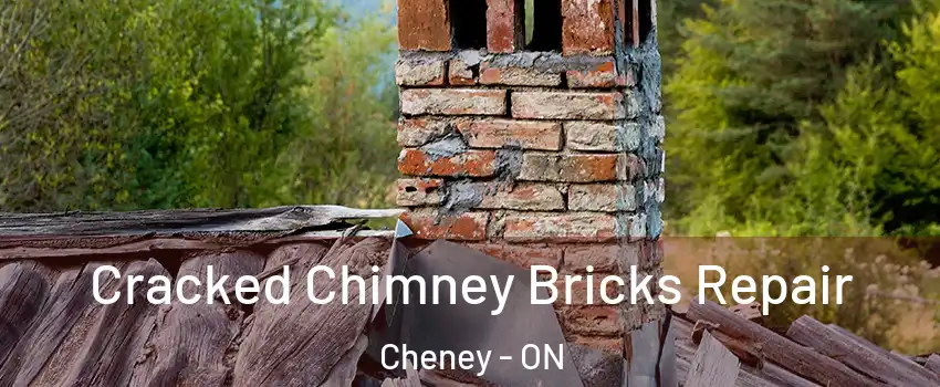  Cracked Chimney Bricks Repair Cheney - ON