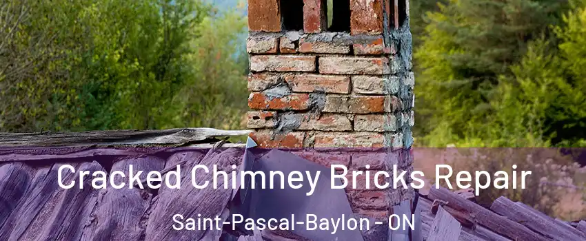  Cracked Chimney Bricks Repair Saint-Pascal-Baylon - ON