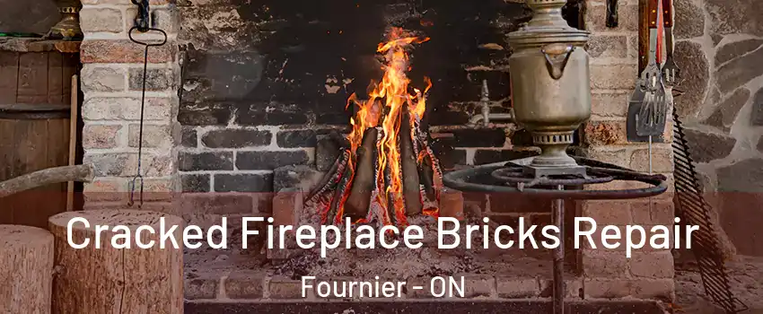  Cracked Fireplace Bricks Repair Fournier - ON