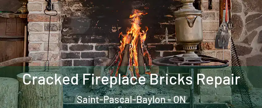  Cracked Fireplace Bricks Repair Saint-Pascal-Baylon - ON