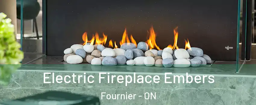  Electric Fireplace Embers Fournier - ON