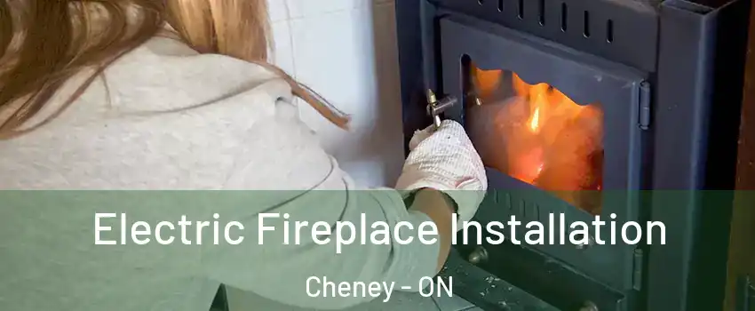  Electric Fireplace Installation Cheney - ON
