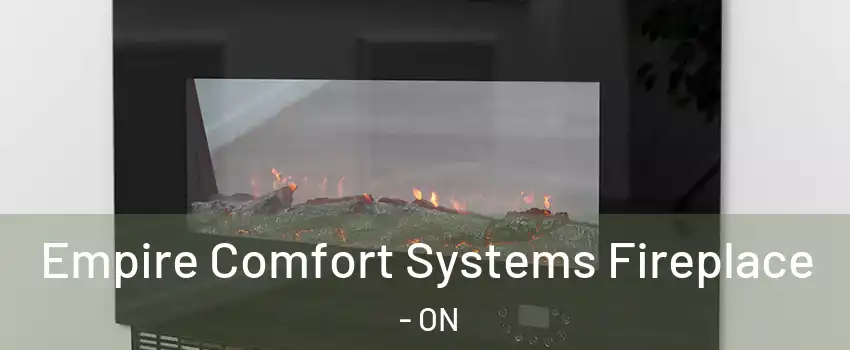 Empire Comfort Systems Fireplace - ON