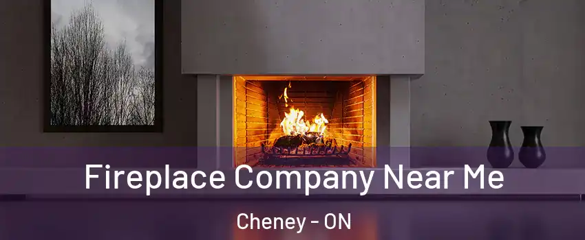  Fireplace Company Near Me Cheney - ON