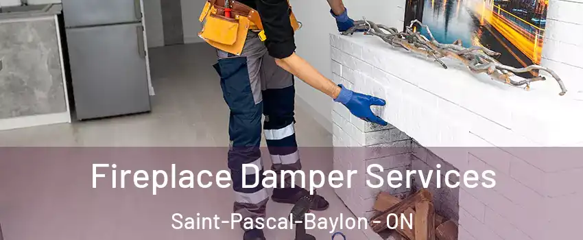 Fireplace Damper Services Saint-Pascal-Baylon - ON
