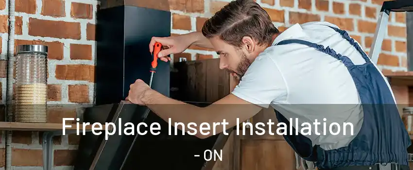  Fireplace Insert Installation - ON