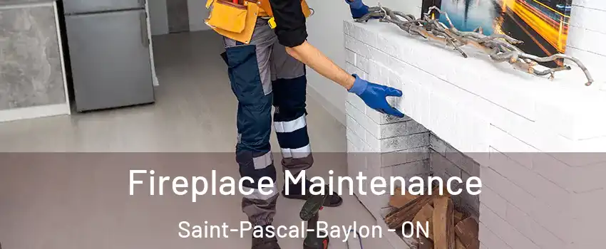  Fireplace Maintenance Saint-Pascal-Baylon - ON