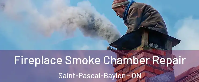  Fireplace Smoke Chamber Repair Saint-Pascal-Baylon - ON