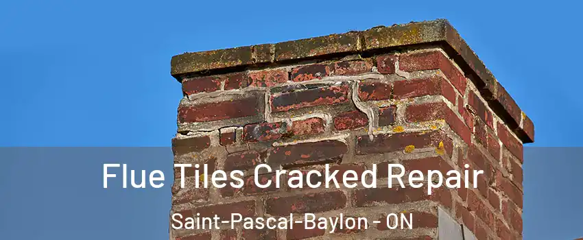  Flue Tiles Cracked Repair Saint-Pascal-Baylon - ON