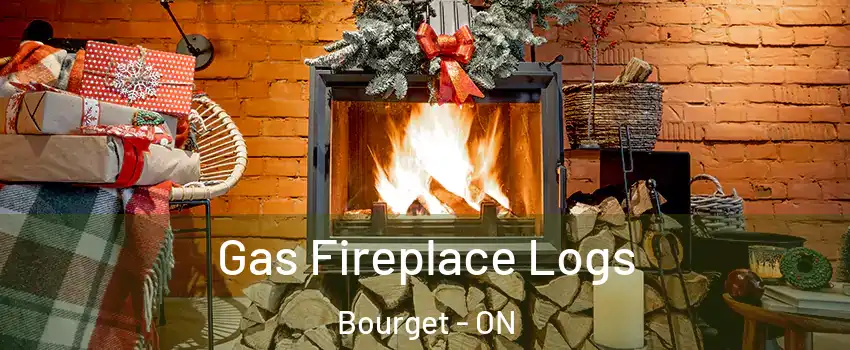  Gas Fireplace Logs Bourget - ON