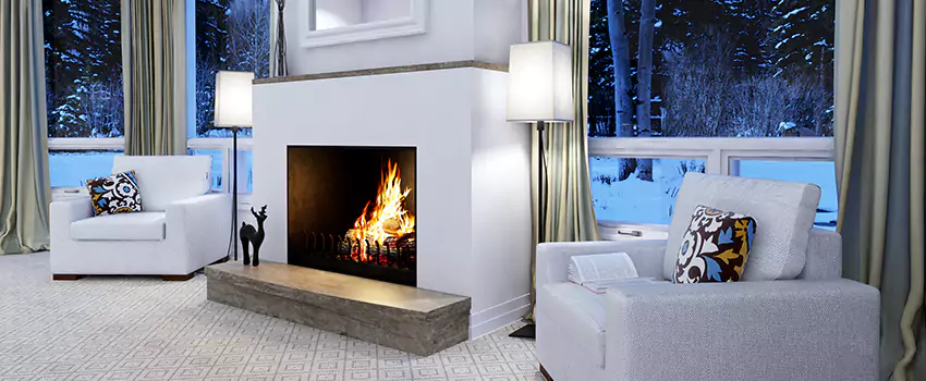 Metal Firebox Installation For Fireplace in Bourget, ON