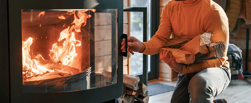 Residential Fireplace Ceramic Glass Installation in Bourget, ON