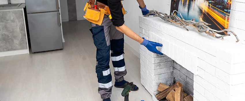 Outdoor Fireplace Restoration in Bourget, Ontario