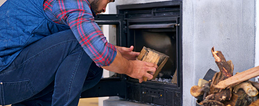 Old Broken Fireplace Repair And Replacement in Bourget, ON