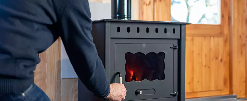 Pellet Stove Chimney Pipe Installation in Bourget, ON