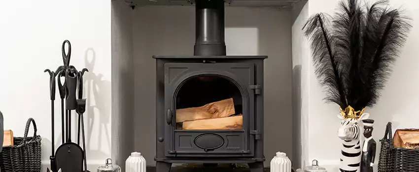 Thelin Hearth Products Providence Pellet Insert Fireplace Installation in Bourget, ON
