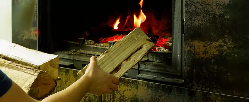 Wood Stove Heat Resistant Wall Repair in Bourget, Ontario