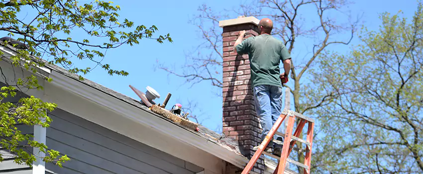 Chimney Crown Repair in Bourget, Ontario