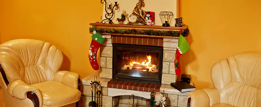 Fireplace Hearth Ideas in Bourget, Ontario