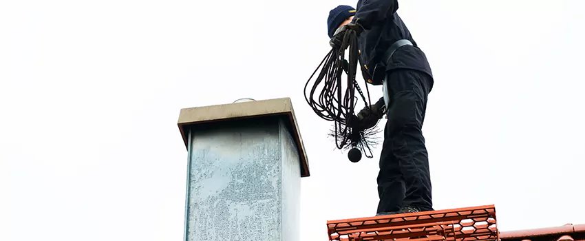 Gas Fireplace Flue Cleaning in Bourget, Ontario