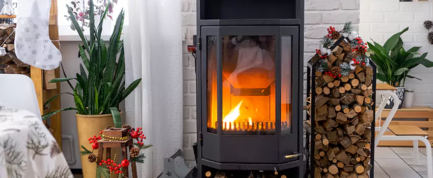 Thelin Hearth Products Direct Vent Gas Stove Fireplace Inspection in Bourget, ON