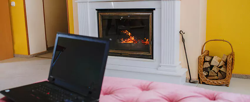 Valor Outdoor Gas Fireplace in Bourget, Ontario