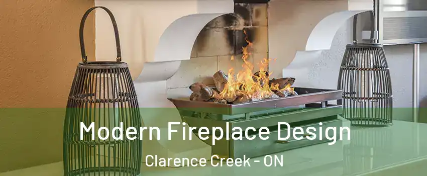 Modern Fireplace Design Clarence Creek - ON