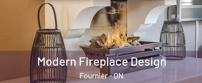  Modern Fireplace Design Fournier - ON