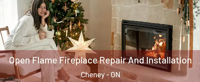  Open Flame Fireplace Repair And Installation Cheney - ON